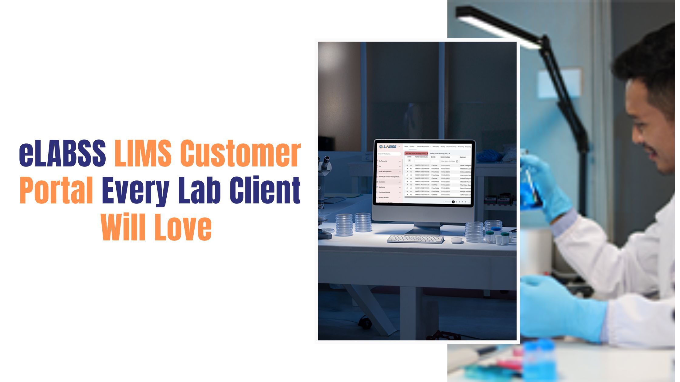 LIMS Customer Portal